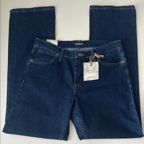 Cabela's Women's Classic Blue Jeans Size 8 - Straight Leg - New with Tags - Picture 2 of 9